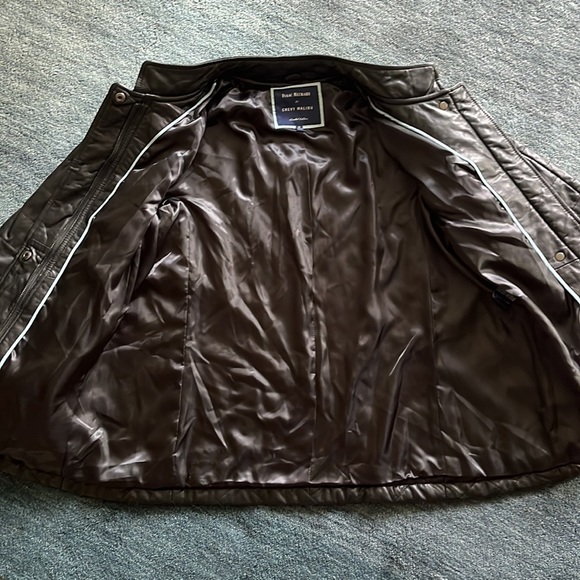 Isaac Mizrahi Leather Jacket - Picture 4 of 5